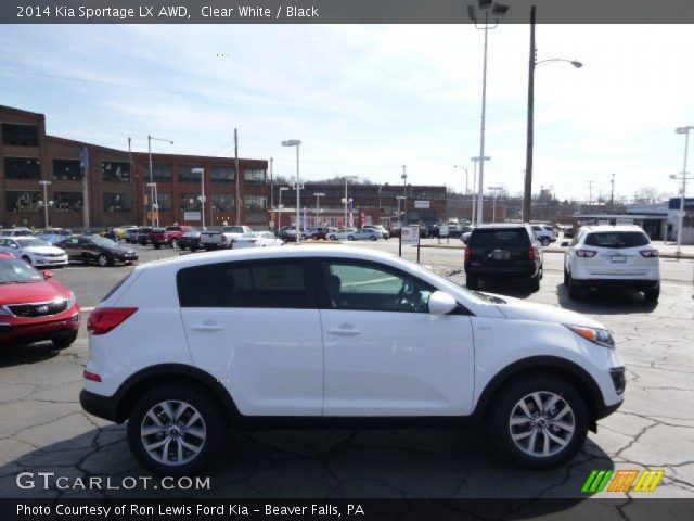 2014 Kia Sportage LX AWD in Clear White