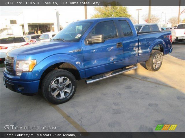 2014 Ford F150 STX SuperCab in Blue Flame