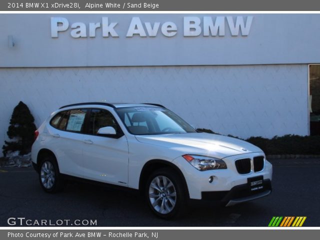2014 BMW X1 xDrive28i in Alpine White
