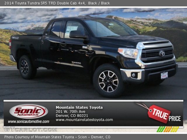 2014 Toyota Tundra SR5 TRD Double Cab 4x4 in Black