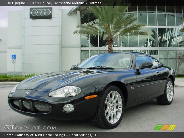 2001 Jaguar XK XK8 Coupe in Anthracite Metallic
