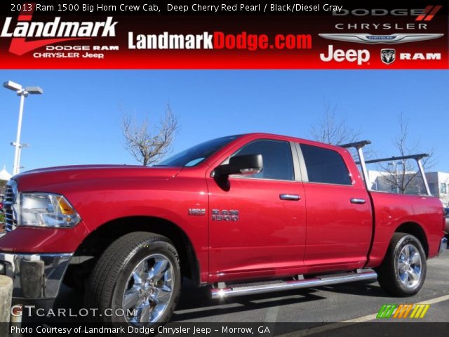 2013 Ram 1500 Big Horn Crew Cab in Deep Cherry Red Pearl