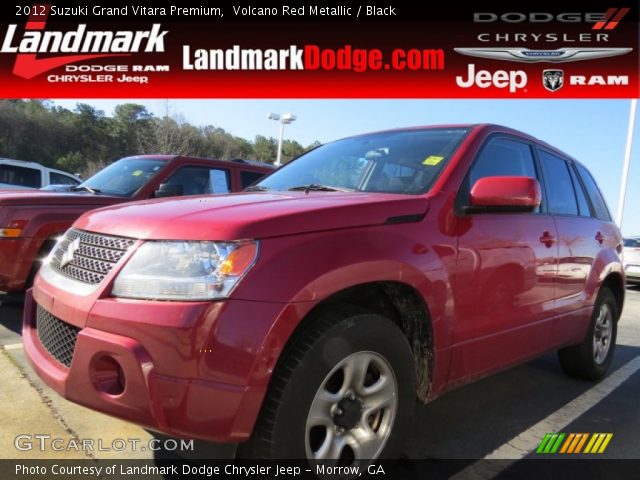 2012 Suzuki Grand Vitara Premium in Volcano Red Metallic