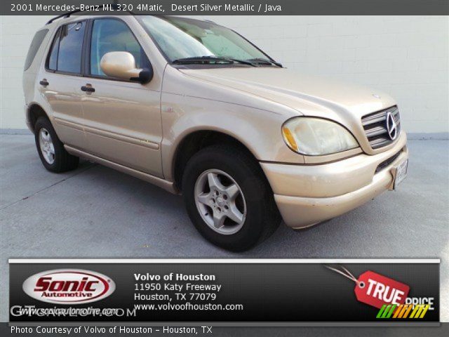 2001 Mercedes-Benz ML 320 4Matic in Desert Silver Metallic