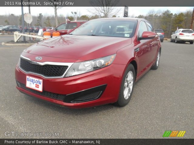 2011 Kia Optima LX in Spicy Red