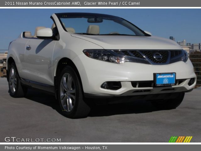 2011 Nissan Murano CrossCabriolet AWD in Glacier White Pearl