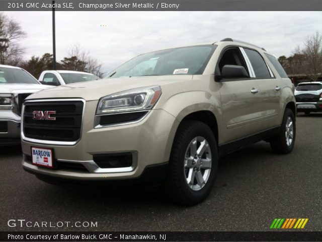 2014 GMC Acadia SLE in Champagne Silver Metallic