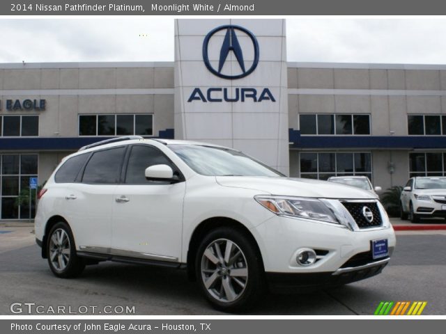 2014 Nissan Pathfinder Platinum in Moonlight White