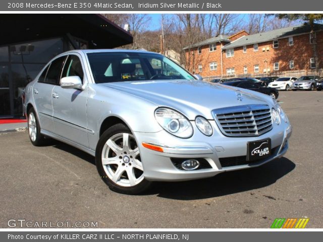 2008 Mercedes-Benz E 350 4Matic Sedan in Iridium Silver Metallic