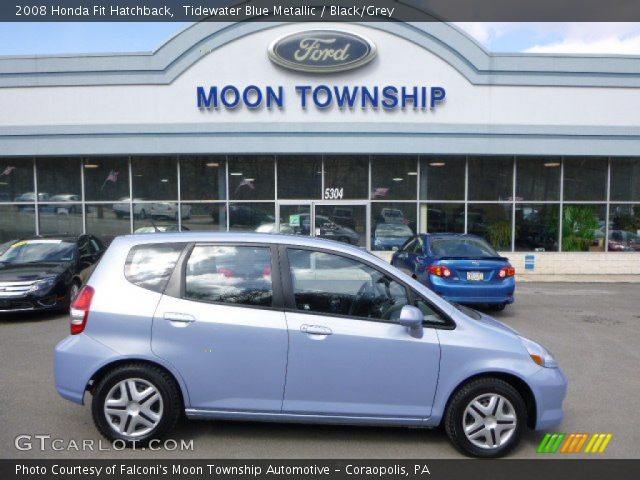 2008 Honda Fit Hatchback in Tidewater Blue Metallic