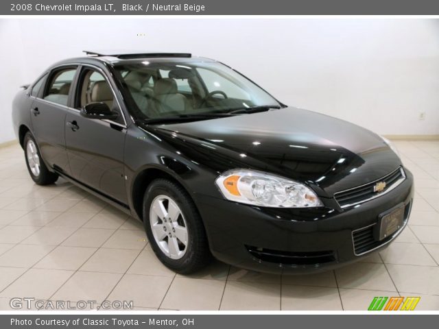 2008 Chevrolet Impala LT in Black