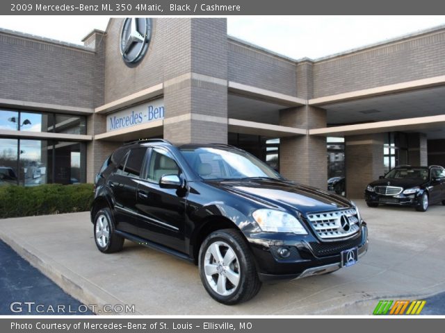 2009 Mercedes-Benz ML 350 4Matic in Black