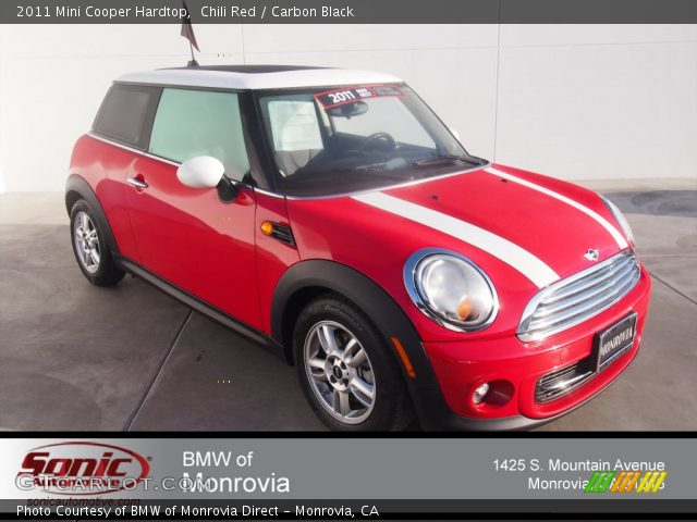 2011 Mini Cooper Hardtop in Chili Red