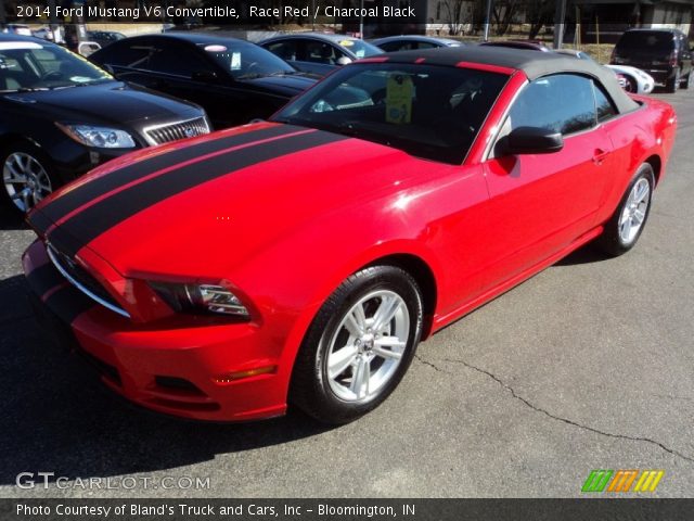 2014 Ford Mustang V6 Convertible in Race Red