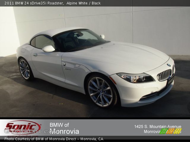 2011 BMW Z4 sDrive35i Roadster in Alpine White