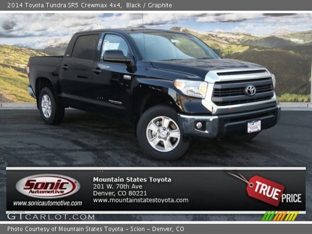 2014 Toyota Tundra SR5 Crewmax 4x4 in Black