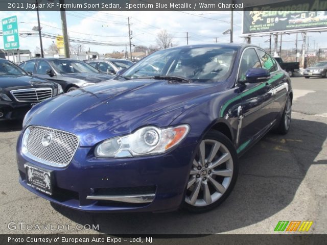 2011 Jaguar XF Premium Sport Sedan in Spectrum Blue Metallic