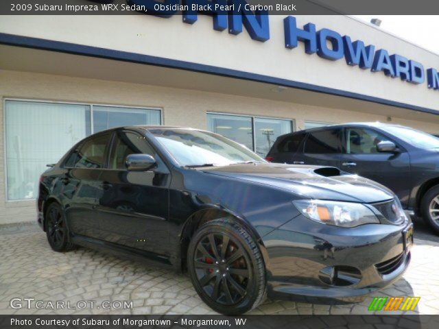 2009 Subaru Impreza WRX Sedan in Obsidian Black Pearl