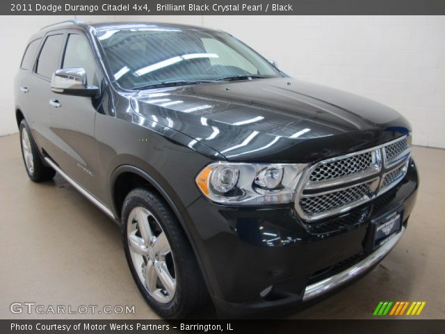 2011 Dodge Durango Citadel 4x4 in Brilliant Black Crystal Pearl