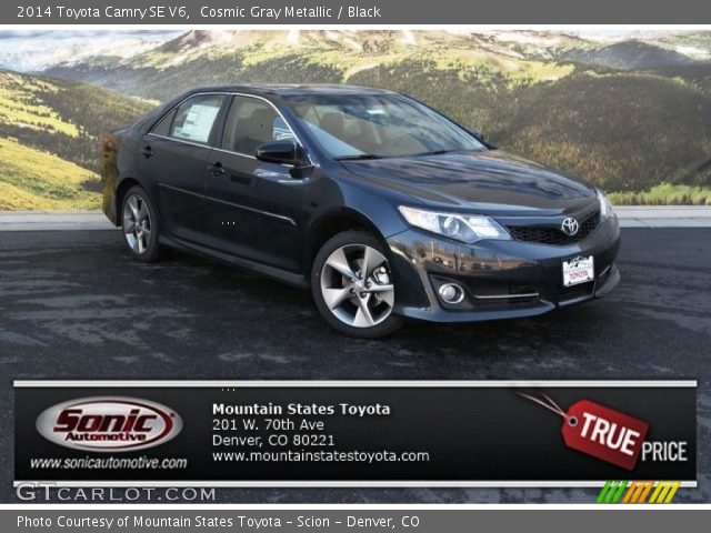 2014 Toyota Camry SE V6 in Cosmic Gray Metallic