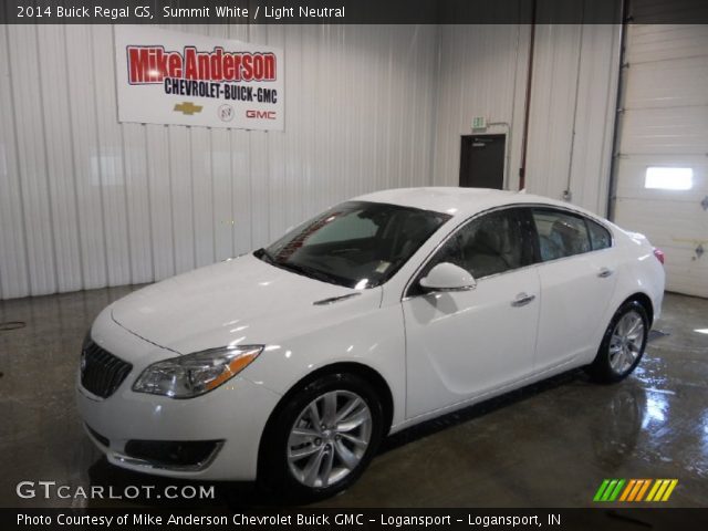 2014 Buick Regal GS in Summit White