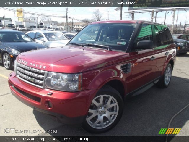 Rimini Red Metallic 2007 Land Rover Range Rover Sport Hse