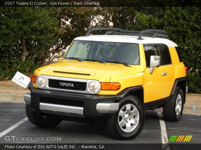 2007 Toyota FJ Cruiser  in Sun Fusion