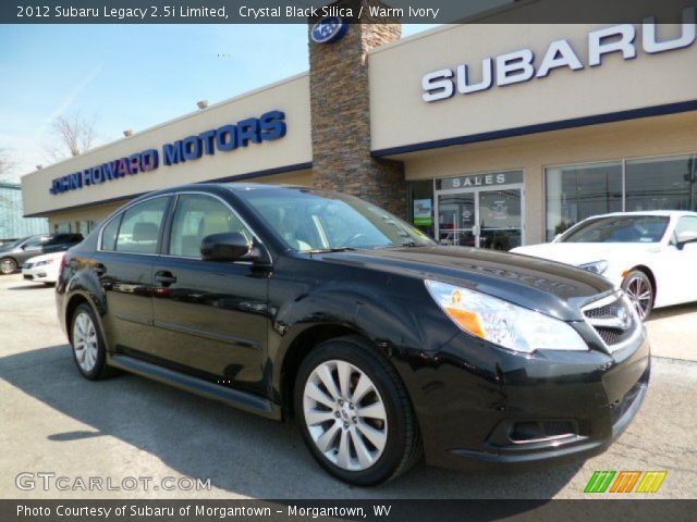2012 Subaru Legacy 2.5i Limited in Crystal Black Silica
