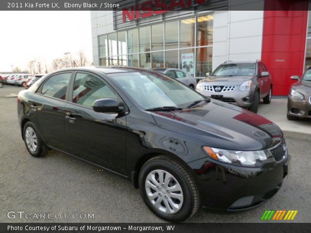 2011 Kia Forte LX in Ebony Black