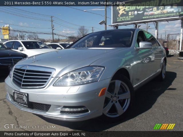 2011 Mercedes-Benz S 550 4Matic Sedan in Iridium Silver Metallic