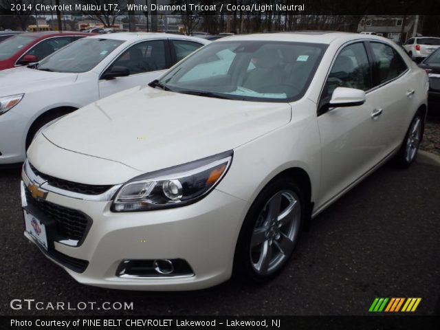 2014 Chevrolet Malibu LTZ in White Diamond Tricoat