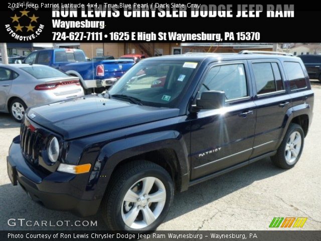 2014 Jeep Patriot Latitude 4x4 in True Blue Pearl