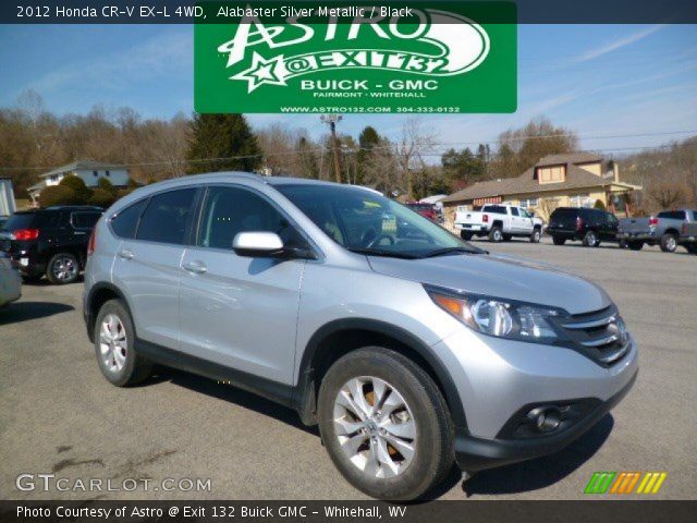 2012 Honda CR-V EX-L 4WD in Alabaster Silver Metallic