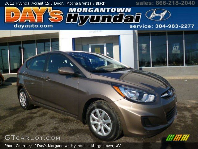 2012 Hyundai Accent GS 5 Door in Mocha Bronze