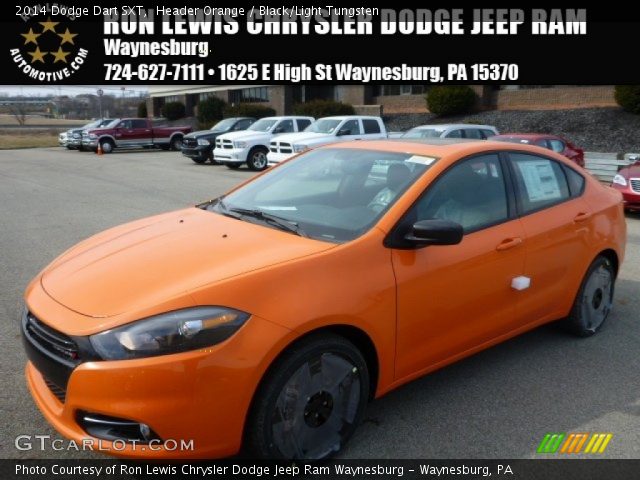 2014 Dodge Dart SXT in Header Orange