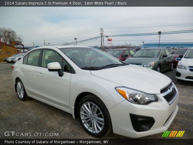 2014 Subaru Impreza 2.0i Premium 4 Door in Satin White Pearl