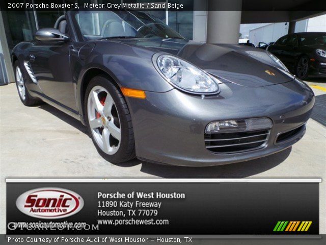 2007 Porsche Boxster S in Meteor Grey Metallic