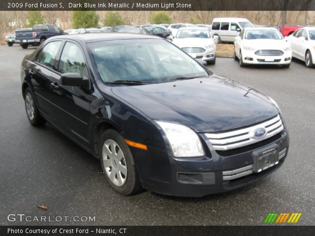 2009 Ford Fusion S in Dark Blue Ink Metallic