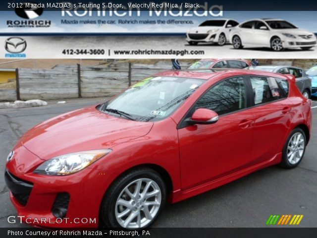 2012 Mazda MAZDA3 s Touring 5 Door in Velocity Red Mica