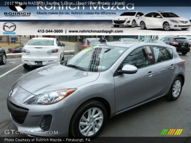 2012 Mazda MAZDA3 i Touring 5 Door in Liquid Silver Metallic