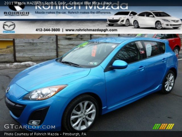 2011 Mazda MAZDA3 s Sport 5 Door in Celestial Blue Mica