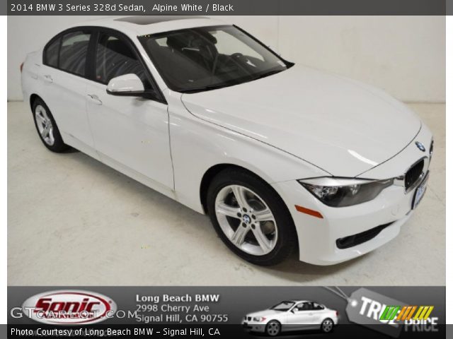 2014 BMW 3 Series 328d Sedan in Alpine White