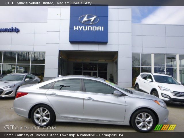 2011 Hyundai Sonata Limited in Radiant Silver