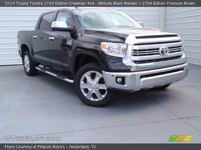 2014 Toyota Tundra 1794 Edition Crewmax 4x4 in Attitude Black Metallic