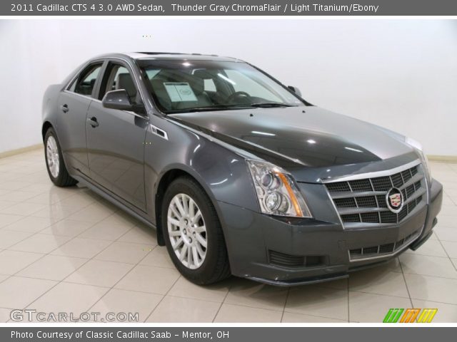 2011 Cadillac CTS 4 3.0 AWD Sedan in Thunder Gray ChromaFlair
