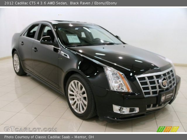 2012 Cadillac CTS 4 3.6 AWD Sedan in Black Raven