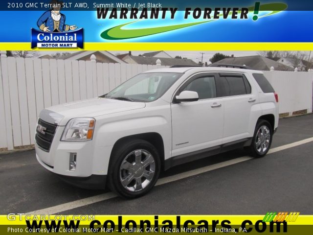 2010 GMC Terrain SLT AWD in Summit White