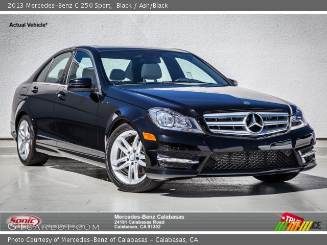 2013 Mercedes-Benz C 250 Sport in Black