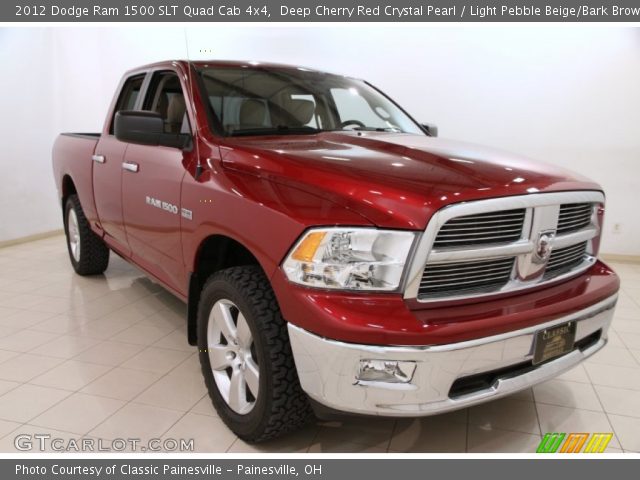 2012 Dodge Ram 1500 SLT Quad Cab 4x4 in Deep Cherry Red Crystal Pearl