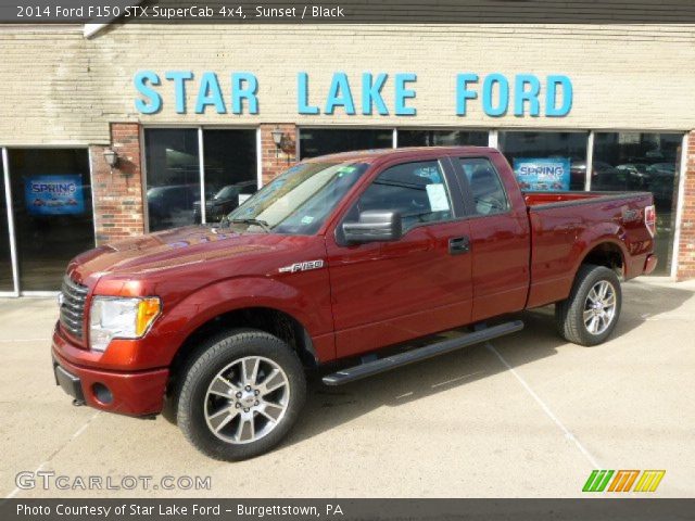 2014 Ford F150 STX SuperCab 4x4 in Sunset